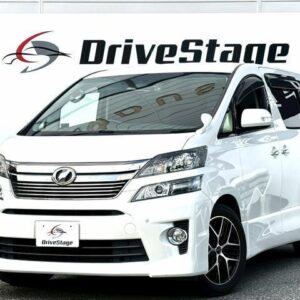 2013 Toyota Vellfire pearl gasoline used car Japan export