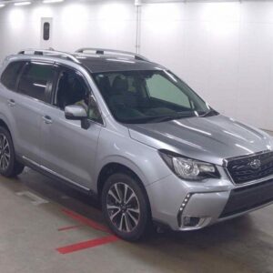 2018 Subaru Forester silver gasoline used car Japan export