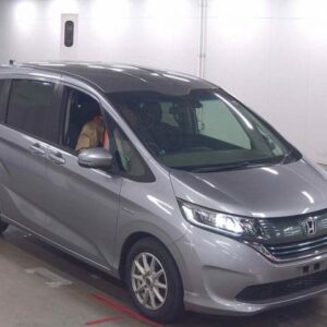 2019 Honda Freed Hybrid gray gasoline used car Japan export
