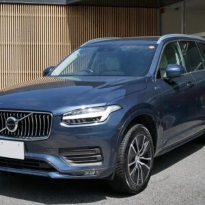 2021 Volvo Xc90 blue hybrid used car Japan export