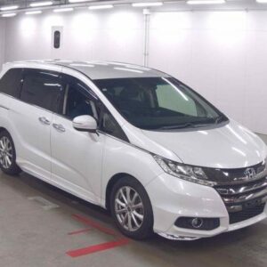 2017 Honda Odyssey pearl gasoline used car Japan export