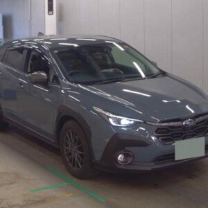 2024 Subaru Crosstrek blue gasoline used car Japan export