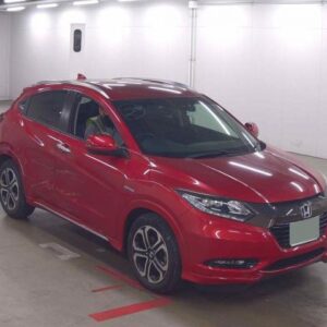2016 Honda Vezel red gasoline used car Japan export