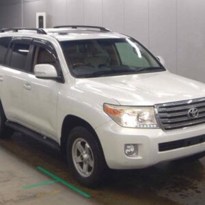 2012 Toyota Land Cruiser pearl gasoline used car Japan export