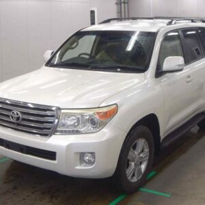 2012 Toyota Land Cruiser pearl gasoline used car Japan export