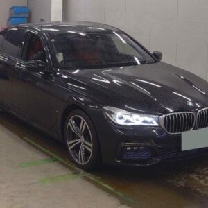 2017 Bmw 7 Series black gasoline used car Japan export
