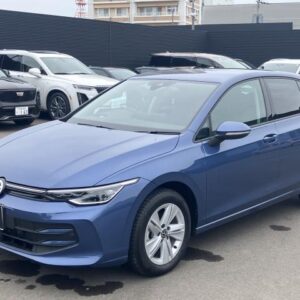 2024 Volkswagen Golf blue gasoline used car Japan export