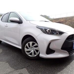 2023 Toyota Yaris pink gasoline used car Japan export