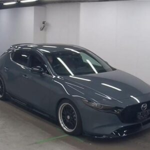 2019 Mazda Mazda3 Fastback gray gasoline used car Japan export