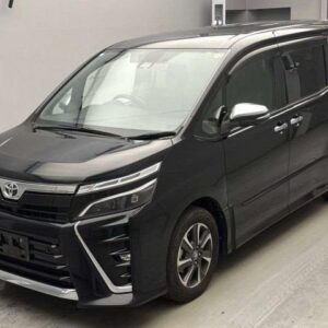 2021 Toyota Voxy black gasoline used car Japan export