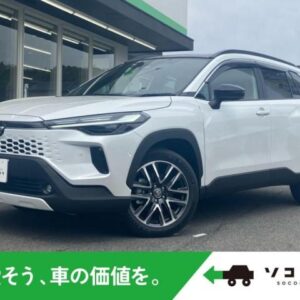 2026 Toyota Corolla Cross pearl gasoline used car Japan export