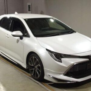 2022 Toyota Corollasport pearl gasoline used car Japan export