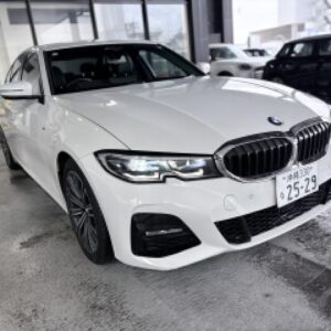 2020 Bmw 3 Series white gasoline used car Japan export