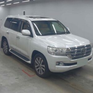 2016 Toyota Land Cruiser pearl gasoline used car Japan export