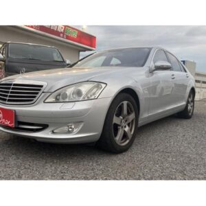 2006 Mercedes Benz S-Class silver gasoline used car Japan export
