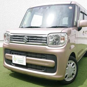 2022 Suzuki Spacia purple hybrid used car Japan export