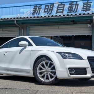 2012 Audi Tt Coupe white gasoline used car Japan export