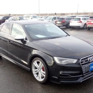 2015 Audi S3 Sedan black gasoline used car Japan export