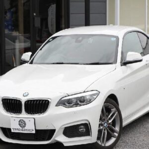 2018 Bmw 2 Series white gasoline used car Japan export