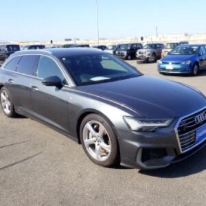 2019 Audi A6 Avant gray hybrid used car Japan export