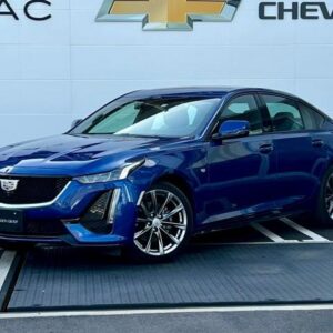 2021 Cadillac Cadillac Ct5 blue gasoline used car Japan export