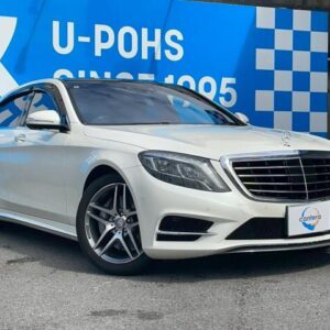 2016 Mercedes Benz S-Class white gasoline used car Japan export