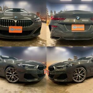2020 Bmw 8 Series gray gasoline used car Japan export