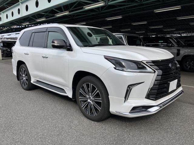 Ref:AUX-23483086 LEXUS LX 2019 1 2019 Lexus Lx pearl gasoline used car Japan export