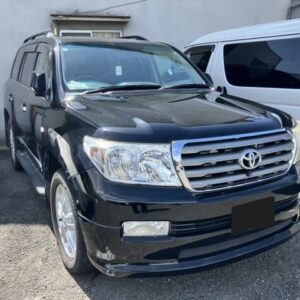 2011 Toyota Land Cruiser black gasoline used car Japan export