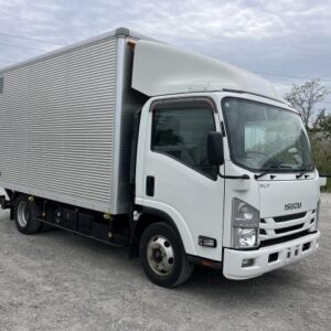 2021 Isuzu Elf Truck white diesel used car Japan export