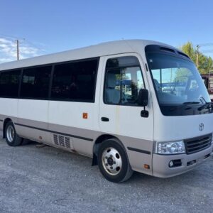 2016 Toyota Coaster white diesel used car Japan export