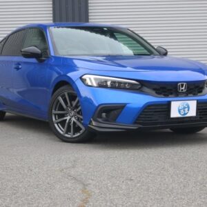 2023 Honda Civic blue gasoline used car Japan export