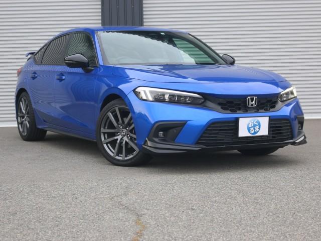 Ref:AUX-23487426 HONDA CIVIC 2023 1 2023 Honda Civic blue gasoline used car Japan export