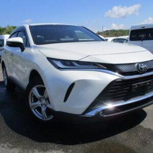 2021 Toyota Harrier pearl gasoline used car Japan export
