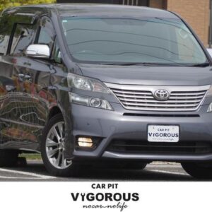 2010 Toyota Vellfire gray gasoline used car Japan export