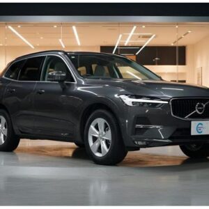 2022 Volvo Xc60 gray hybrid used car Japan export