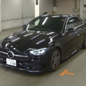 2024 Mercedes Benz C-Class black diesel used car Japan export
