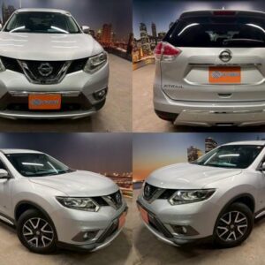 2015 Nissan X-Trail silver gasoline used car Japan export