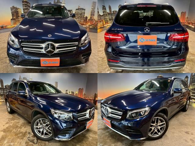 Ref:AUX-23497440 MERCEDES BENZ GLC-CLASS 2018 1 2018 Mercedes Benz Glc-Class blue gasoline used car Japan export