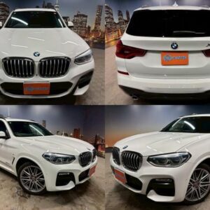 2018 Bmw X3 white diesel used car Japan export