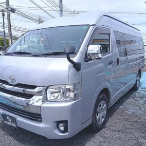 2015 Toyota Hiace Van silver gasoline used car Japan export