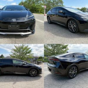 2024 Toyota Prius black gasoline used car Japan export