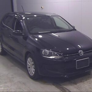 2013 Volkswagen Polo black gasoline used car Japan export