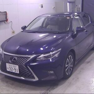 2022 Lexus Ct blue gasoline used car Japan export