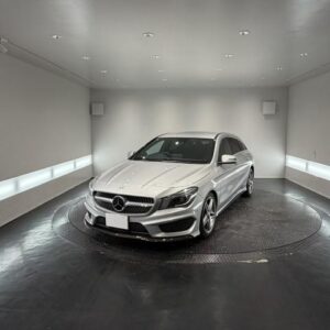 2015 Mercedes Benz Cla-Class Shooting Brake silver gasoline used car Japan export
