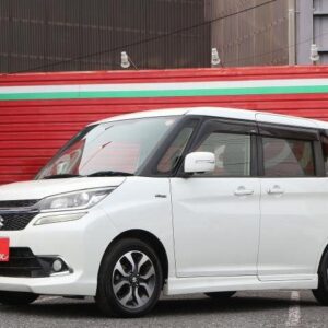 2017 Suzuki Solio Bandit pearl gasoline used car Japan export