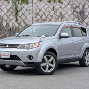 2005 Mitsubishi Outlander silver gasoline used car Japan export