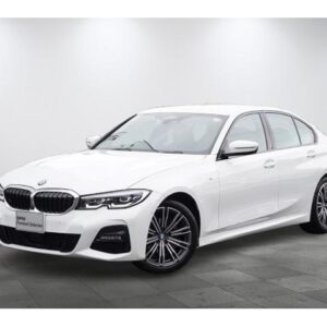 2021 Bmw 3 Series white gasoline used car Japan export