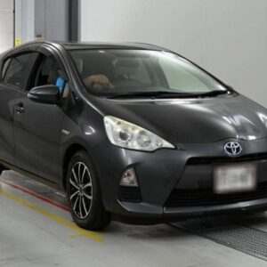 2012 Toyota Aqua gray gasoline used car Japan export