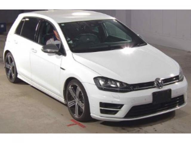 Ref:AUX-23506781 VOLKSWAGEN GOLF R 2015 1 2015 Volkswagen Golf R white gasoline used car Japan export
